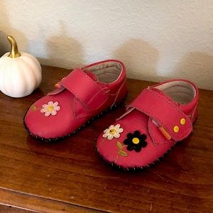 Pediped Velcro soft-sole shoe 18-24 months